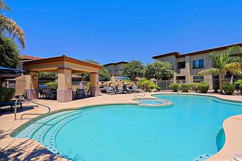 Sparkling pools